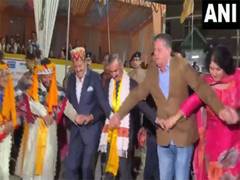 
      
      Himachal CM Sukhu attends International Kullu Dussehra festival 
      
      