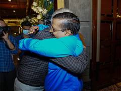 
      
      Welcome back Satyendra: Arvind Kejriwal on release of AAP leader
      
      