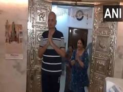 
      
      Satyender Jain offers prayers at Delhi's Jain Temple
      
      