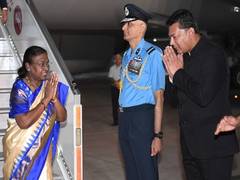 
      
      President Droupadi Murmu arrives in Delhi after 3 nation visit 
      
      