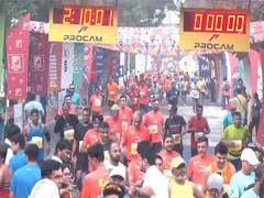 
      
      People participate in 19th edition of Vedanta Delhi Half Marathon
      
      