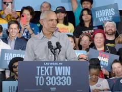 
      
      US polls: Barack Obama calls Harris 