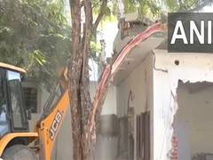 
      
      House of two accused in stabbing at Jaipur temple demolished
      
      