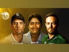 
      
      Sachin lauds ICC Hall of Famers Cook, Neetu, AB 
      
      