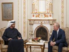 
      
      UAE President attends special dinner hosted by Russian President 
      
      