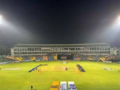 
      
      Wet ball, conditions contribute to West Indies' defeat 
      
      
