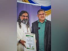 
      
      Mohanji honoured with Environmental Recognition
      
      