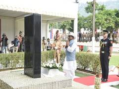 
      
      Assam Guv pays tribute to 'bravehearts' 
      
      