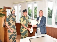 
      
      BSF Eastern Command ADG visits Meghalaya to review security 
      
      
