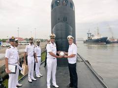 
      
      Russian submarine Ufa docks in Kochi for business call
      
      