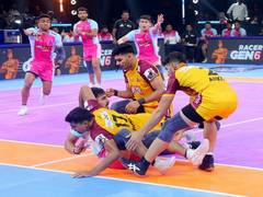 
      
      Arjun Deshwal leads Jaipur to huge win against Telugu Titans
      
      