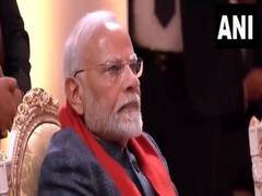 
      
      PM Modi attends musical performance at gala dinner in Kazan 
      
      