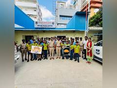 
      
      Manthan School Students Honor Police Officers with Handmade Cards
      
      