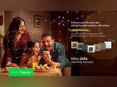 
      
      Schneider Electric launches stylish Miluz ZeTa home range
      
      