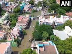 
      
      Heavy rain in Madurai causes flooding
      
      