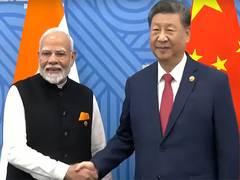 
      
      PM Modi meets Chinese President Xi Jinping
      
      