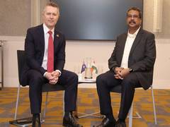 
      
      Union Minister Dharmendra Pradhan meets Australian counterpart
      
      