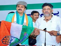 
      
      Karnataka by-polls: Congress fields former BJP leader Yogeshwar
      
      