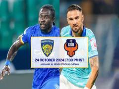 
      
      ISL: Old rivals Chennaiyin FC, FC Goa lock horns 
      
      