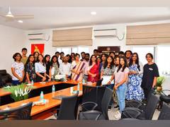 
      
      IAS Smita Sabharwal Engages with Woxsen University Students 
      
      