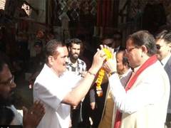 
      
      Uttarakhand CM offers prayers at Dhari Devi Temple 
      
      