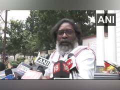 
      
      Jharkhand: JMM's Hemant Soren files nomination
      
      