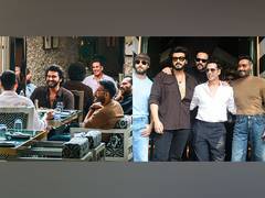 
      
      Singham Again: Ajay, Akshay, Rohit enjoy “Chulbul baatein”
      
      