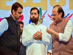
      
      Mahayuti leaders hold meeting with Home Minister Amit Shah
      
      