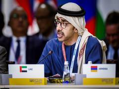 
      
      UAE Foreign Minister Abdullah bin Zayed attends BRICS Plus Summit
      
      