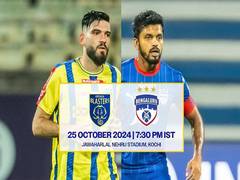 
      
      ISL: Southern rivals Bengaluru, Kerala Blasters to lock horns
      
      