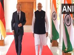 
      
      German Chancellor Olaf Scholz meets Prime Minister Narendra Modi
      
      