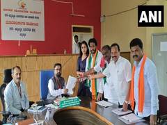 
      
      NDA candidate Nikhil Kumaraswamy files nominations
      
      