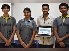 
      
      Oakridge Students Create an Impact on Society through CAS Project
      
      