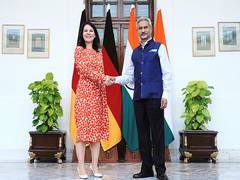 
      
      EAM Jaishankar meets German counterpart post IGC meeting
      
      