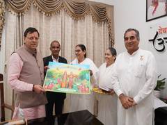 
      
      Brahma Kumari Manju Didi meets Uttarakhand CM Dhami
      
      