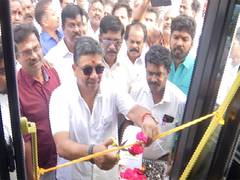 
      
      Low-floor buses for differently-abled people flagged off in TN's 
      
      