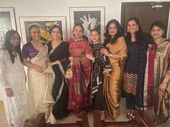 
      
      Shabana Azmi shares pic with Aditi from Dia’s Diwali bash
      
      