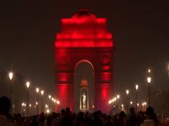 
      
      Dyslexia: India Gate, Rashtrapati Bhavan light up in red
      
      