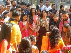 
      
      Nikita Powal receives grand welcome in hometown Ujjain
      
      