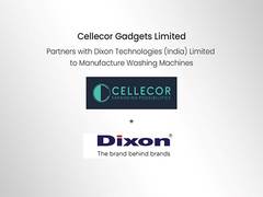 
      
      Cellecor Gadgets Limited partners with Dixon Technologies
      
      