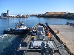 
      
      INS Talwar arrives at La Reunion in France 
      
      