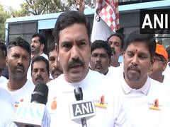 
      
      Karnataka BJP chief participates in 'Run for Unity' 
      
      