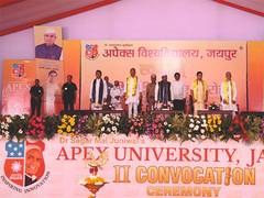 
      
      Apex University Jaipur Celebrates Second Convocation
      
      