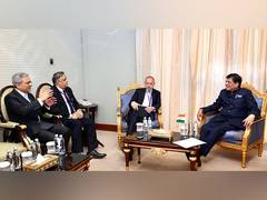 
      
      Union Minister Piyush Goyal meetsPeter Herweck
      
      