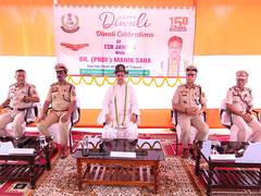 
      
      Tripura CM Manik Saha celebrates Diwali with 2nd Battalion TSR
      
      