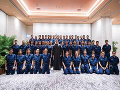 
      
      Abu Dhabi Crown Prince meets UAE students, talent in Singapore
      
      