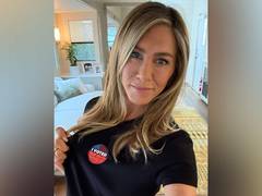 
      
      Jennifer Aniston reveals she “proudly voted for Kamala Harris”
      
      