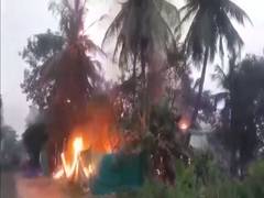 
      
       Two dead after fire breaks out in shop in Andhra Pradesh 
      
      