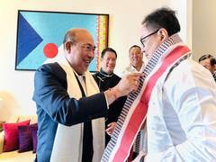 
      
      Manipur CM to attend inaugration of Vallabhbhai Patel statute
      
      