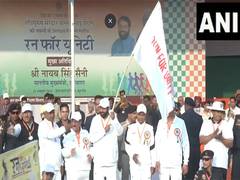 
      
      Haryana CM flags off 'Run for Unity' marathon in Kurukshetra
      
      